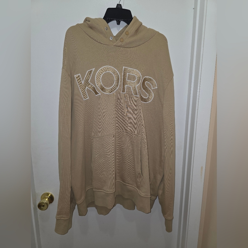 Michael Kors Tan Hoodie Sweater for Men